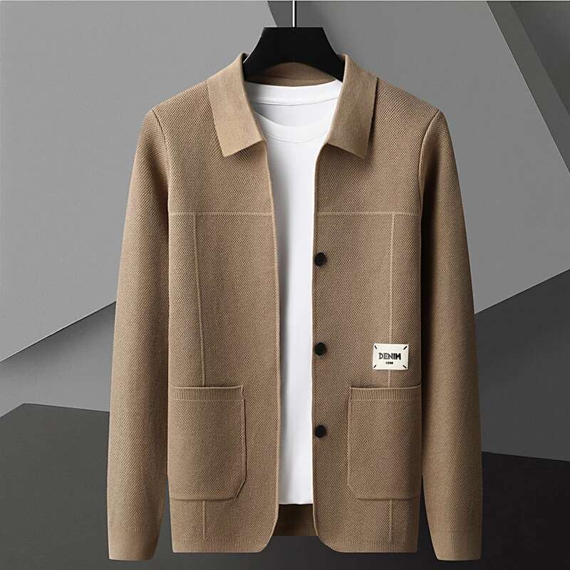 Winter Clothing Men Style - European Style Cardigan Garment Coat Herren