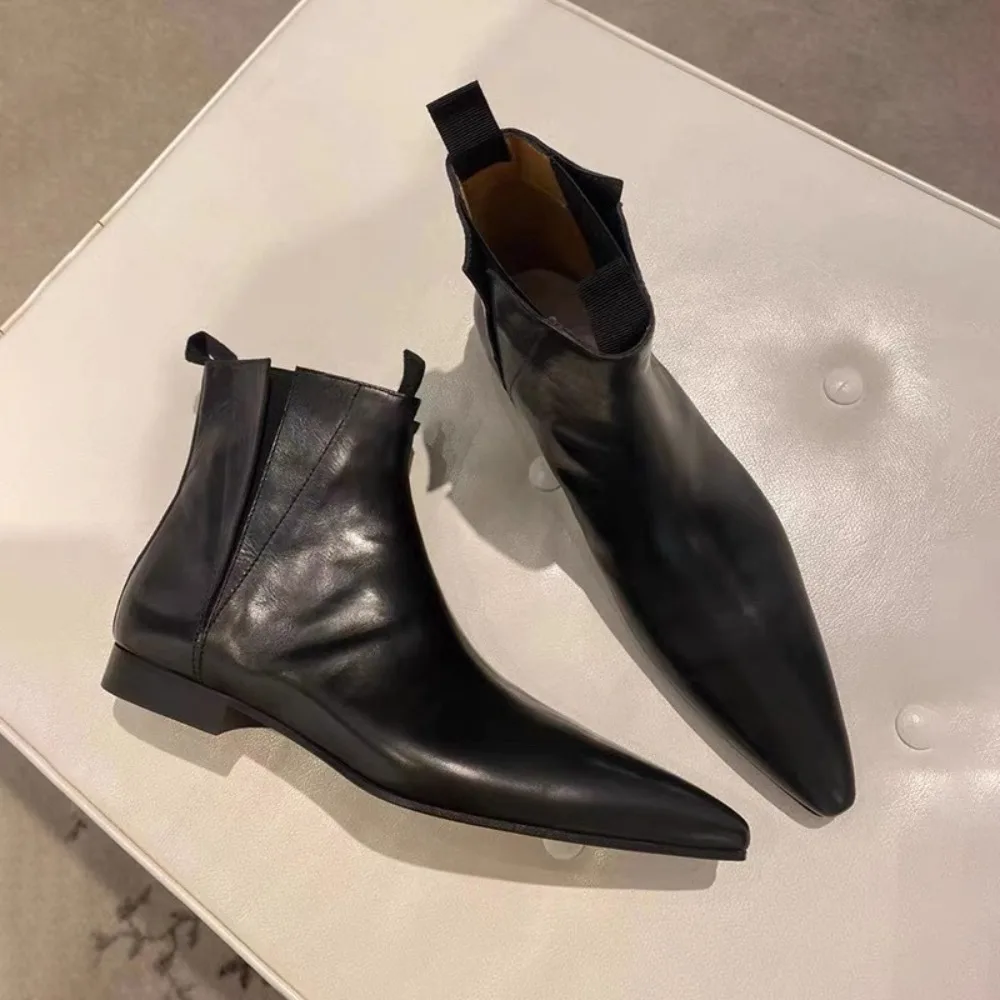 Winter Clothing Brands - Luxury Women's Short Boots Autumn/Winter Genuine