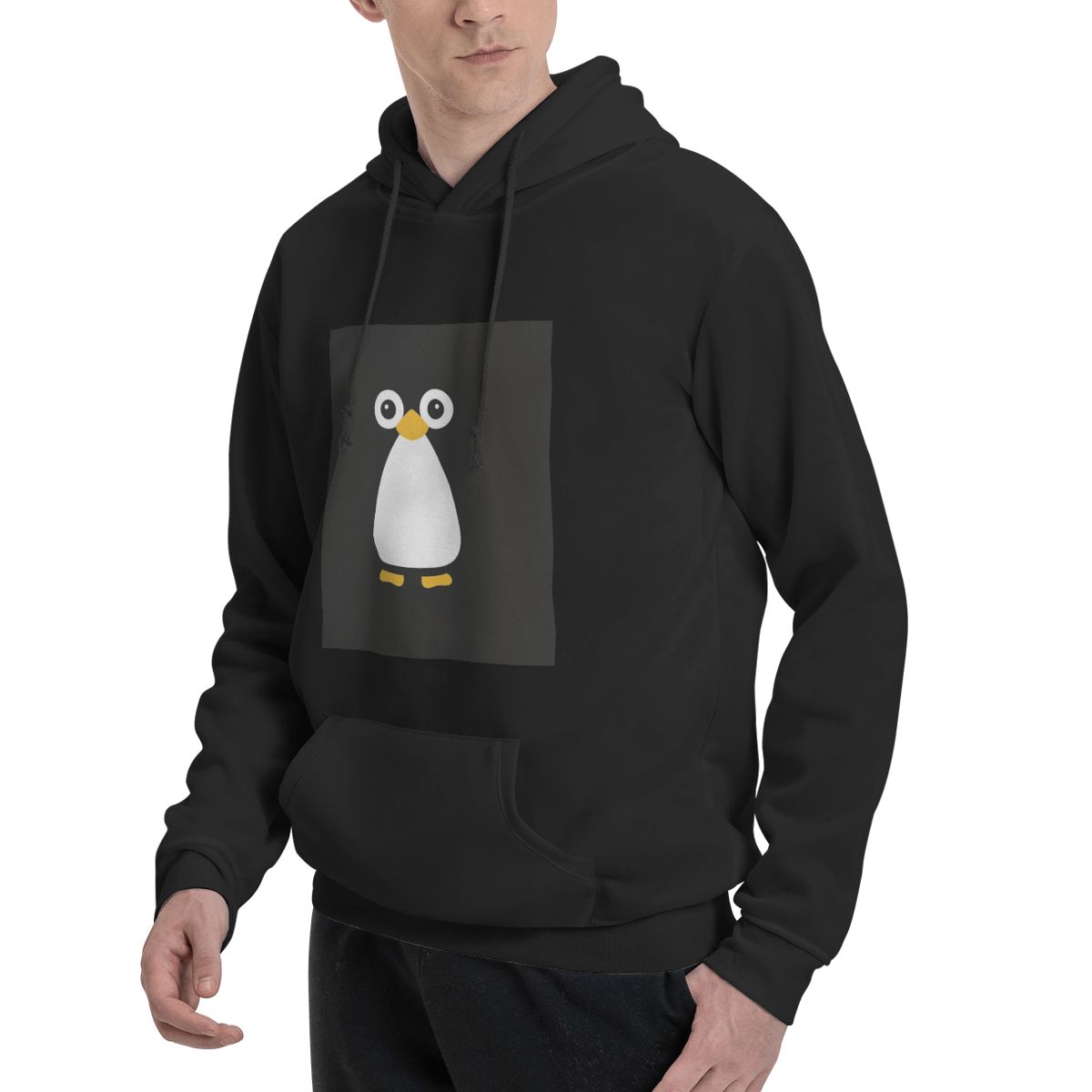 Cute Vector Penguin Hoodies Me - Winter Clothing Vector ulasan dan harga
