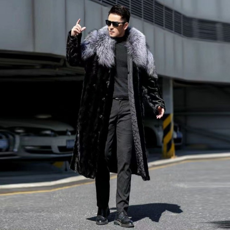 Men's Faux Mink Coat Winter Lo - Winter Clothing Brands ulasan dan harga