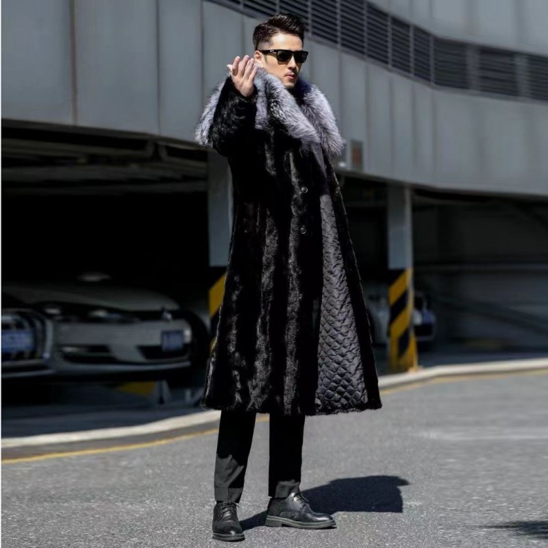 Men's Faux Mink Coat Winter Lo - Winter Clothing Brands ulasan dan harga