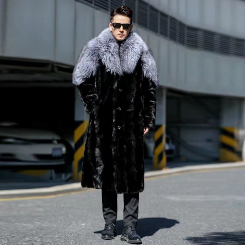 Men's Faux Mink Coat Winter Lo - Winter Clothing Brands ulasan dan harga