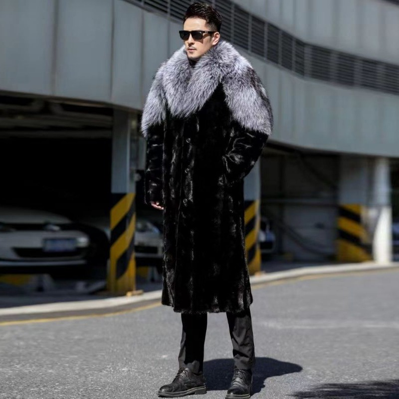 Men's Faux Mink Coat Winter Lo - Winter Clothing Brands ulasan dan harga