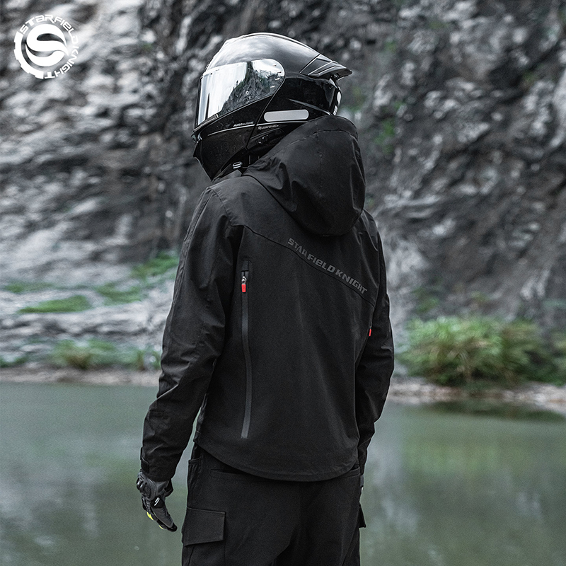 SFK Black Motorcycle Jacket Wa - Quality Winter Clothing Jacket ulasan dan harga