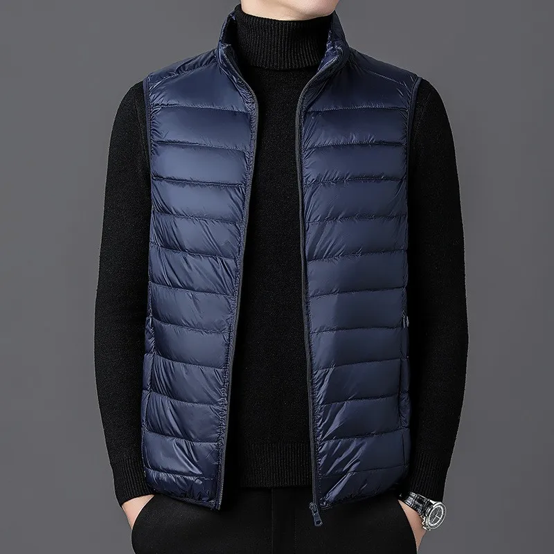 Mens Vest Jacket Warm Sleevele - Winter Clothing Brands ulasan dan harga