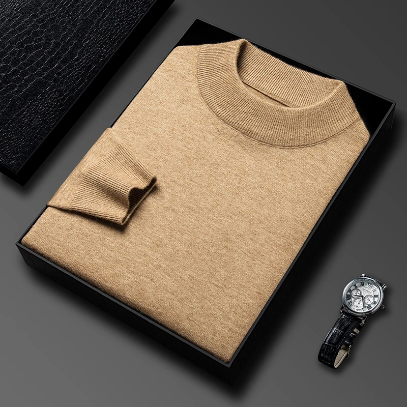 Half Turtleneck Knitwear Sweat - Winter Clothing Brands ulasan dan harga