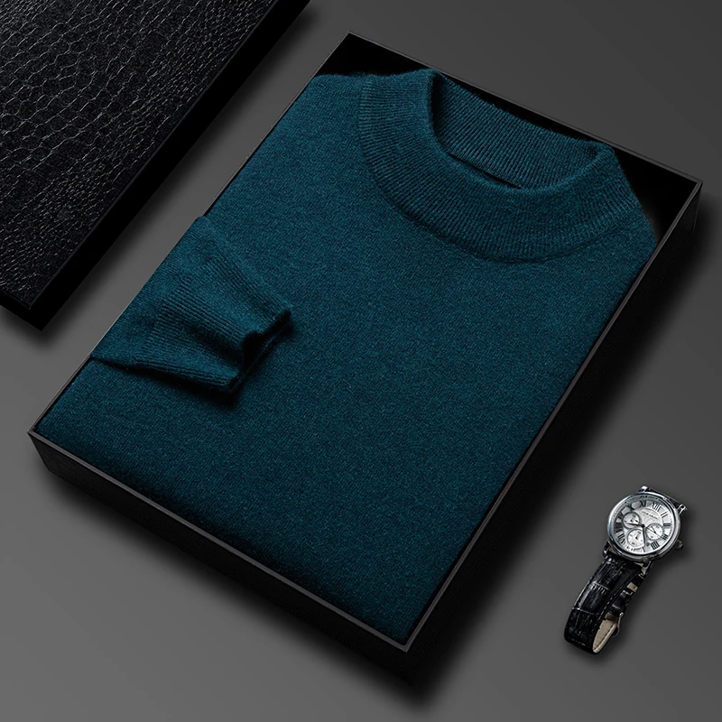 Half Turtleneck Knitwear Sweat - Winter Clothing Brands ulasan dan harga