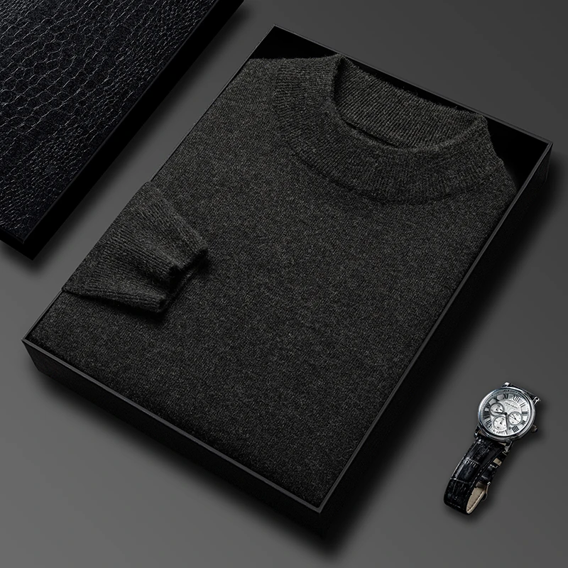 Half Turtleneck Knitwear Sweat - Winter Clothing Brands ulasan dan harga