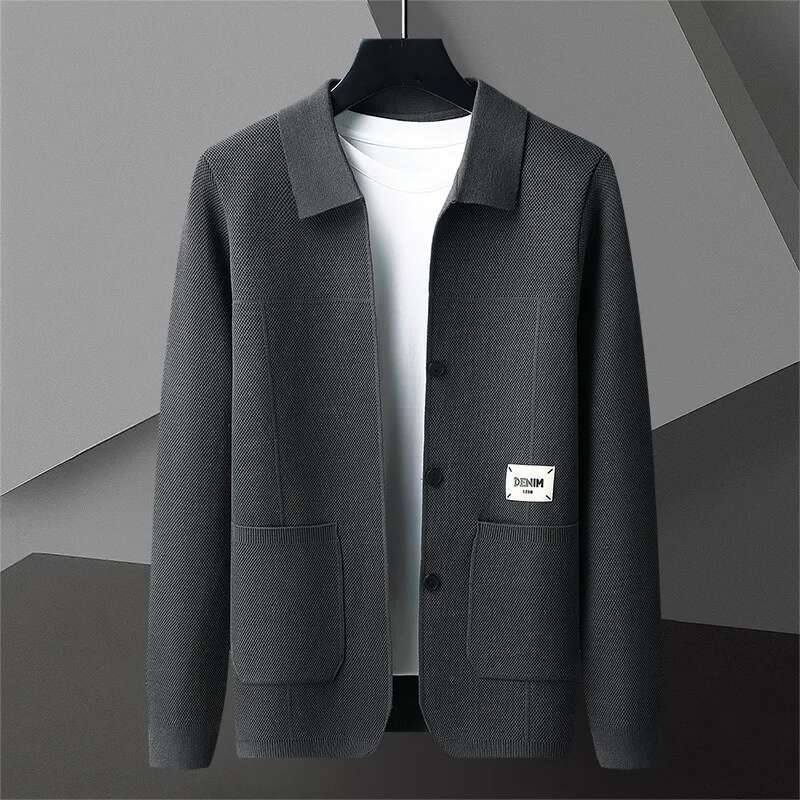 European Style Cardigan Garmen - Winter Clothing Men Style ulasan dan harga