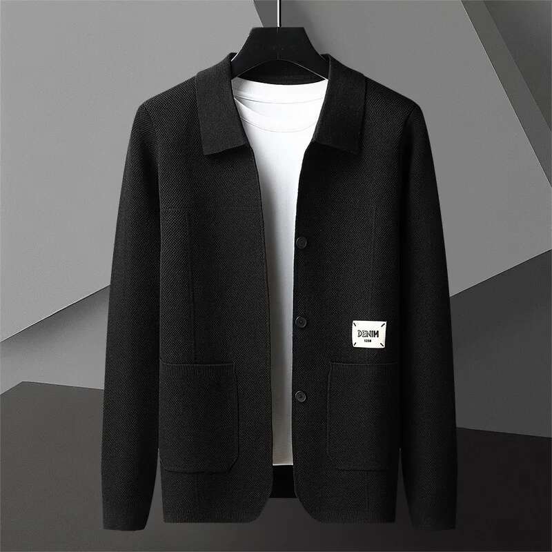European Style Cardigan Garmen - Winter Clothing Men Style ulasan dan harga