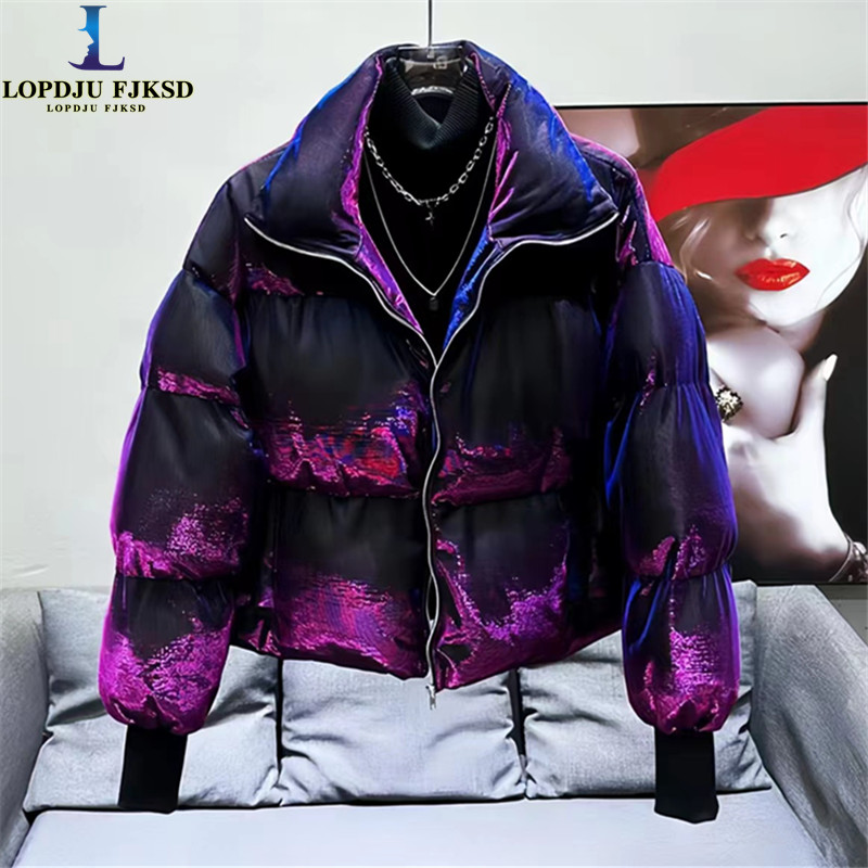 Short Thick Loose Cotton Jacke - Winter Clothing Men Style ulasan dan harga