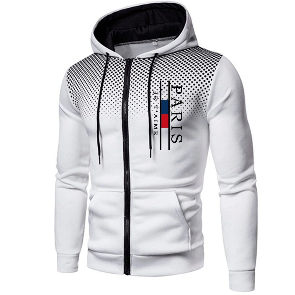 Men's Hooded Sweatshirts Print - Quality Winter Clothing Jacket ulasan dan harga