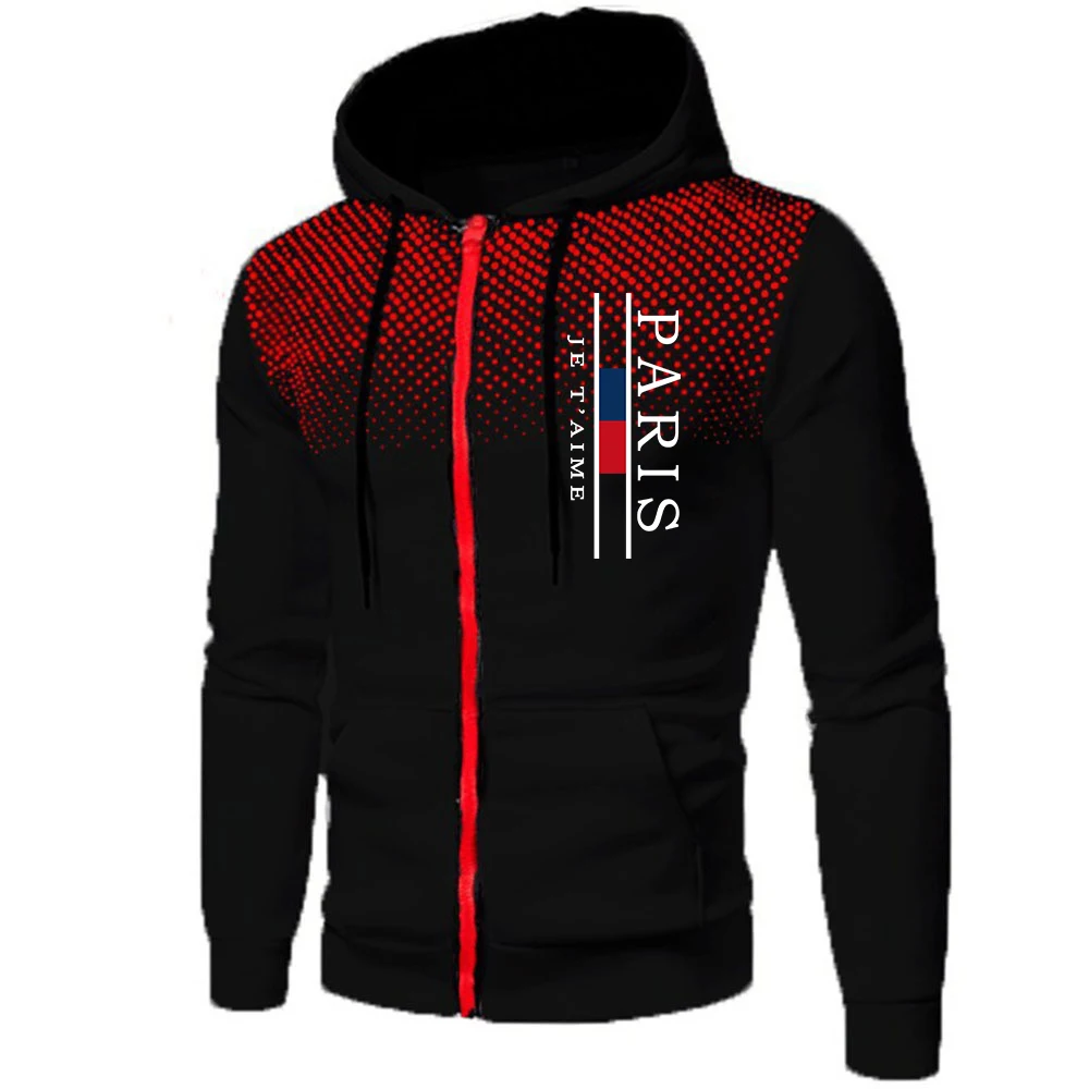 Men's Hooded Sweatshirts Print - Quality Winter Clothing Jacket ulasan dan harga