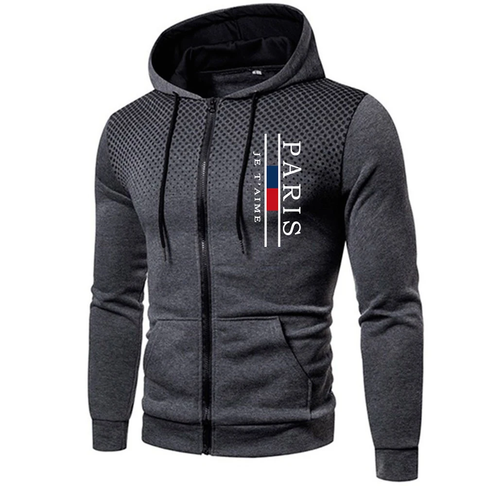 Men's Hooded Sweatshirts Print - Quality Winter Clothing Jacket ulasan dan harga