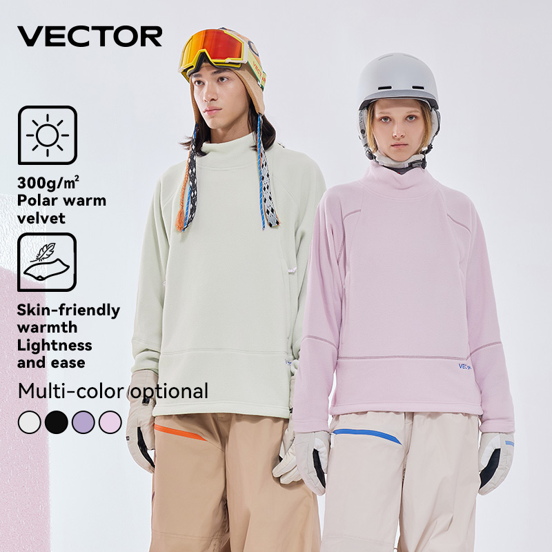 VECTOR Fleece Jacket Woman Men - Winter Clothing Vector ulasan dan harga