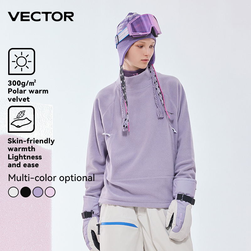 VECTOR Fleece Jacket Woman Men - Winter Clothing Vector ulasan dan harga