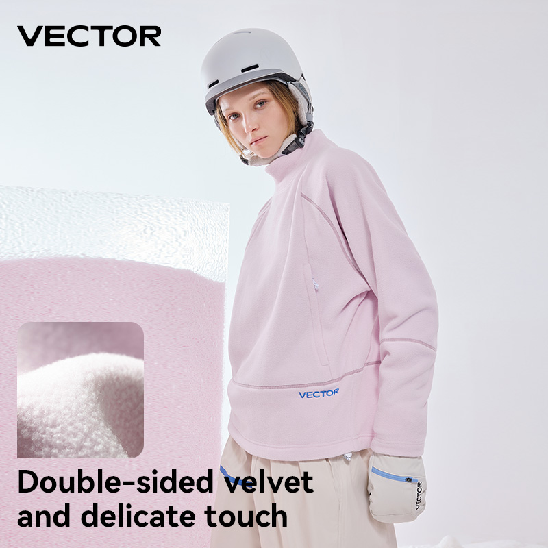 VECTOR Fleece Jacket Woman Men - Winter Clothing Vector ulasan dan harga