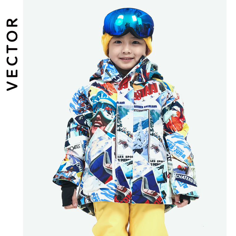 Children's Snowwear Outdoor Wa - Winter Clothing Vector ulasan dan harga