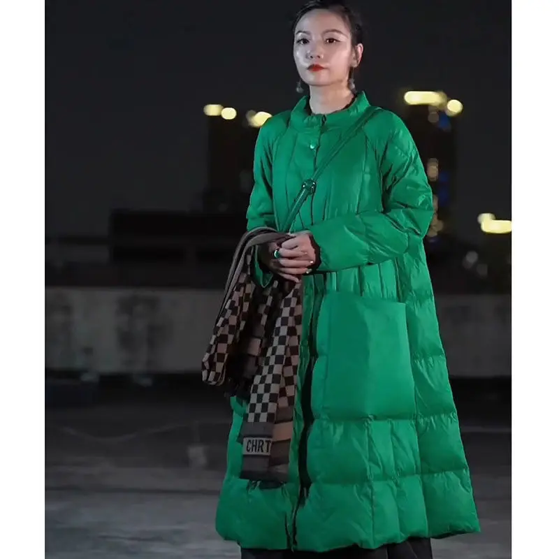 Oversize Long Down Jacket Big  - Winter Clothing Brands ulasan dan harga