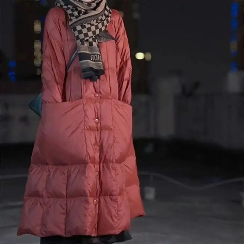 Oversize Long Down Jacket Big  - Winter Clothing Brands ulasan dan harga