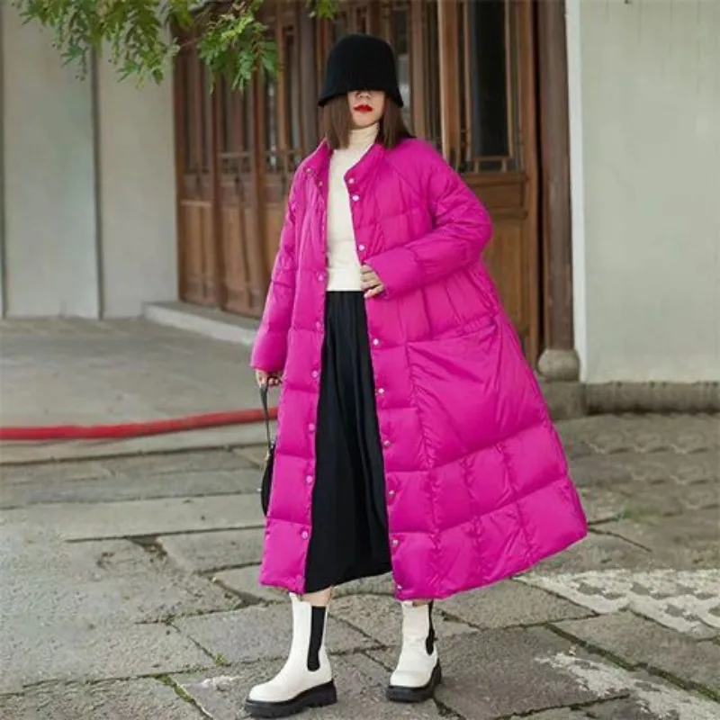Oversize Long Down Jacket Big  - Winter Clothing Brands ulasan dan harga