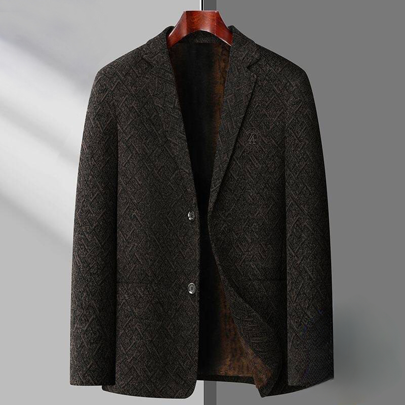 New Autumn Winter Men Fleece W - Quality Winter Clothing Jacket ulasan dan harga