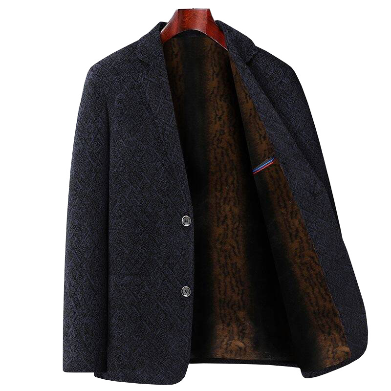 New Autumn Winter Men Fleece W - Quality Winter Clothing Jacket ulasan dan harga