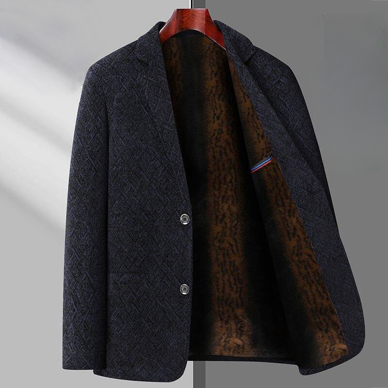 New Autumn Winter Men Fleece W - Quality Winter Clothing Jacket ulasan dan harga