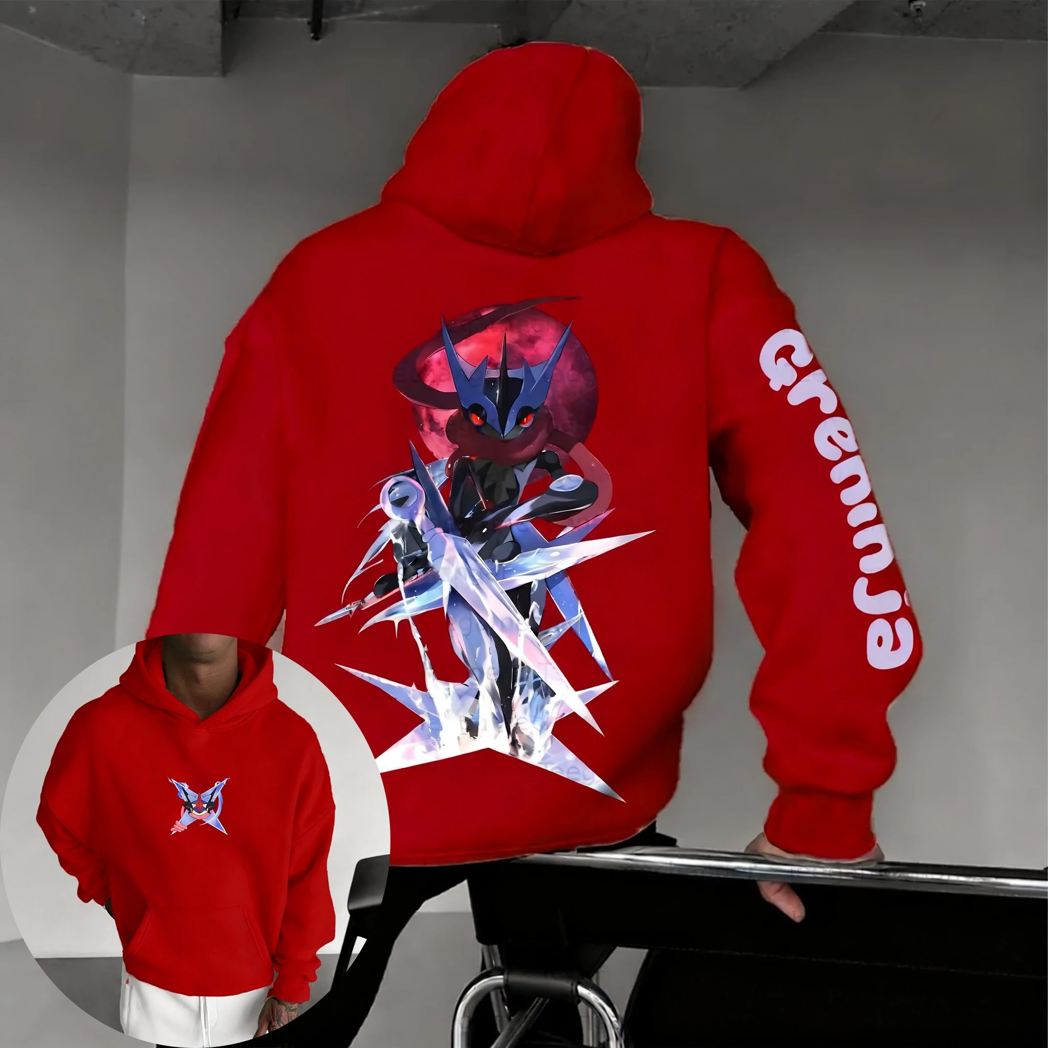 Pokémon Anime Greninja Co Bran - Winter Clothing Brands ulasan dan harga