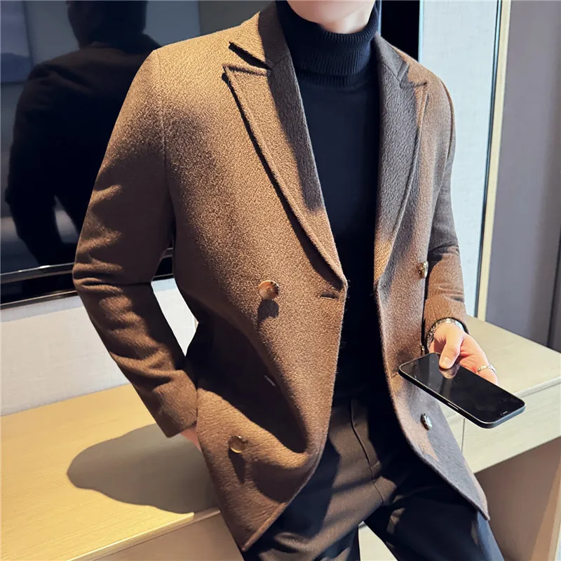 British Style Autumn Winter Th - Winter Clothing Men Style ulasan dan harga